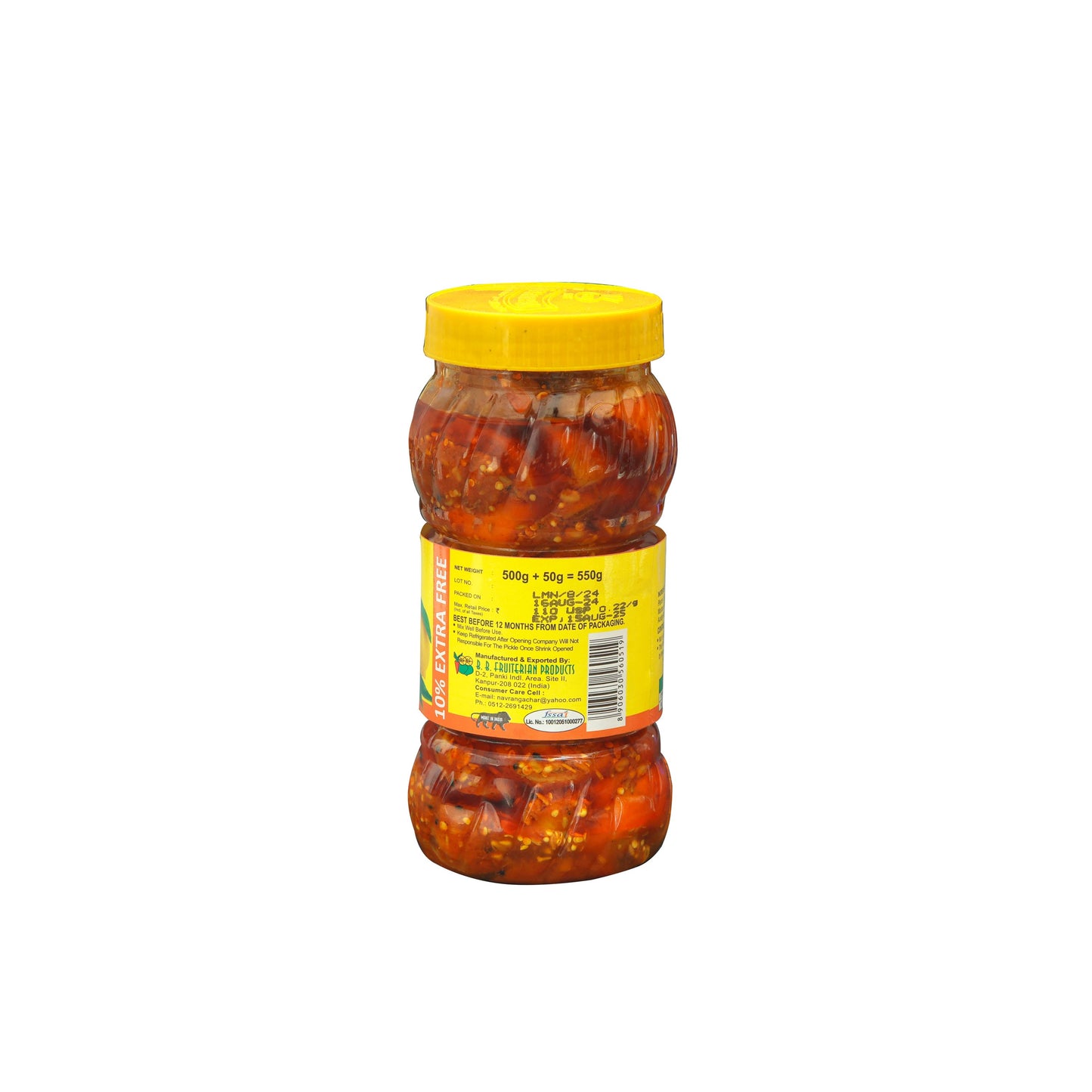 Stuffed Red Chilly Pickle - 500g Pack