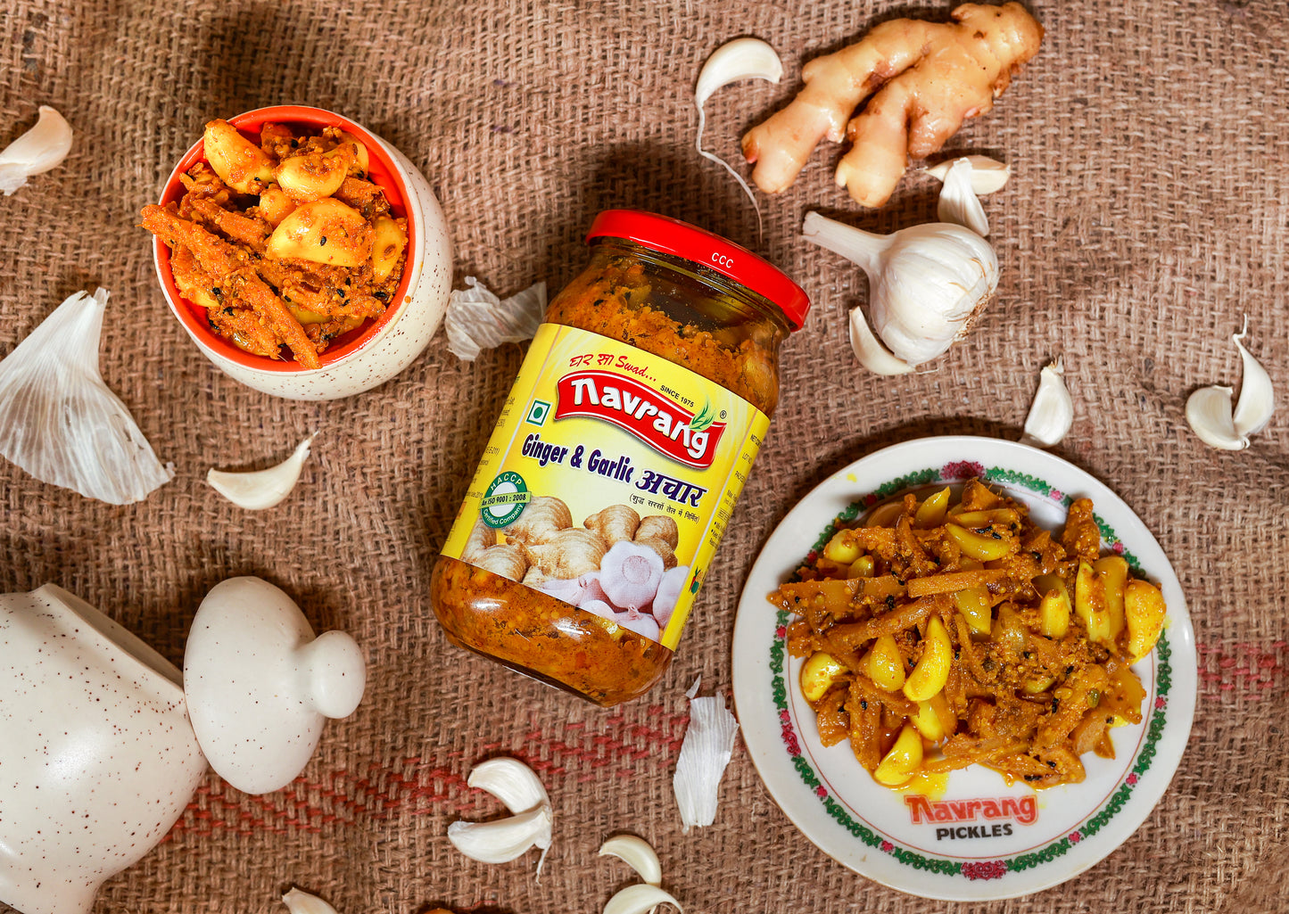 Ginger & Garlic Pickle - 400g Pack