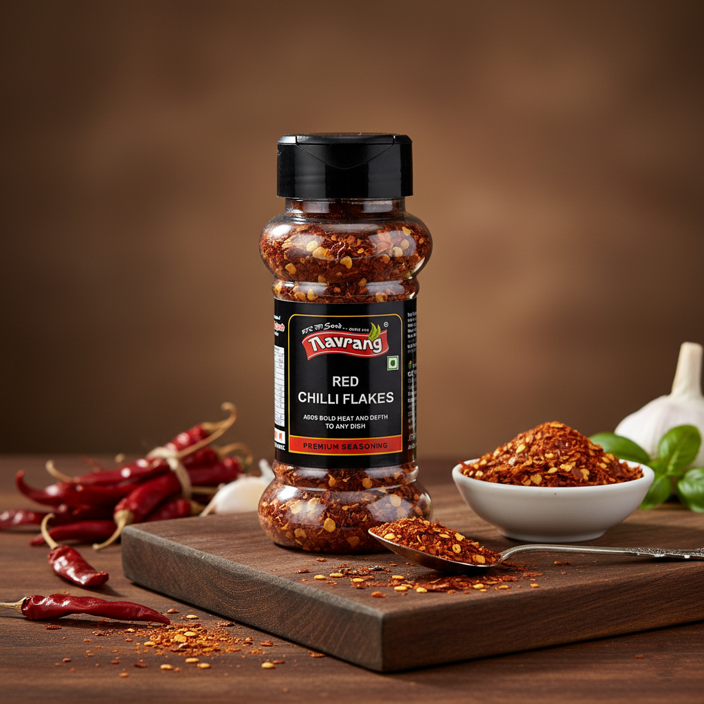 Navrang Red Chilli Flakes – Premium Seasoning