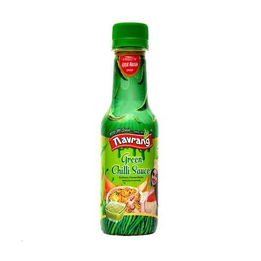 Green Chilli Sauce (ग्रीन चिल्ली सॉस) - 200g Bottle