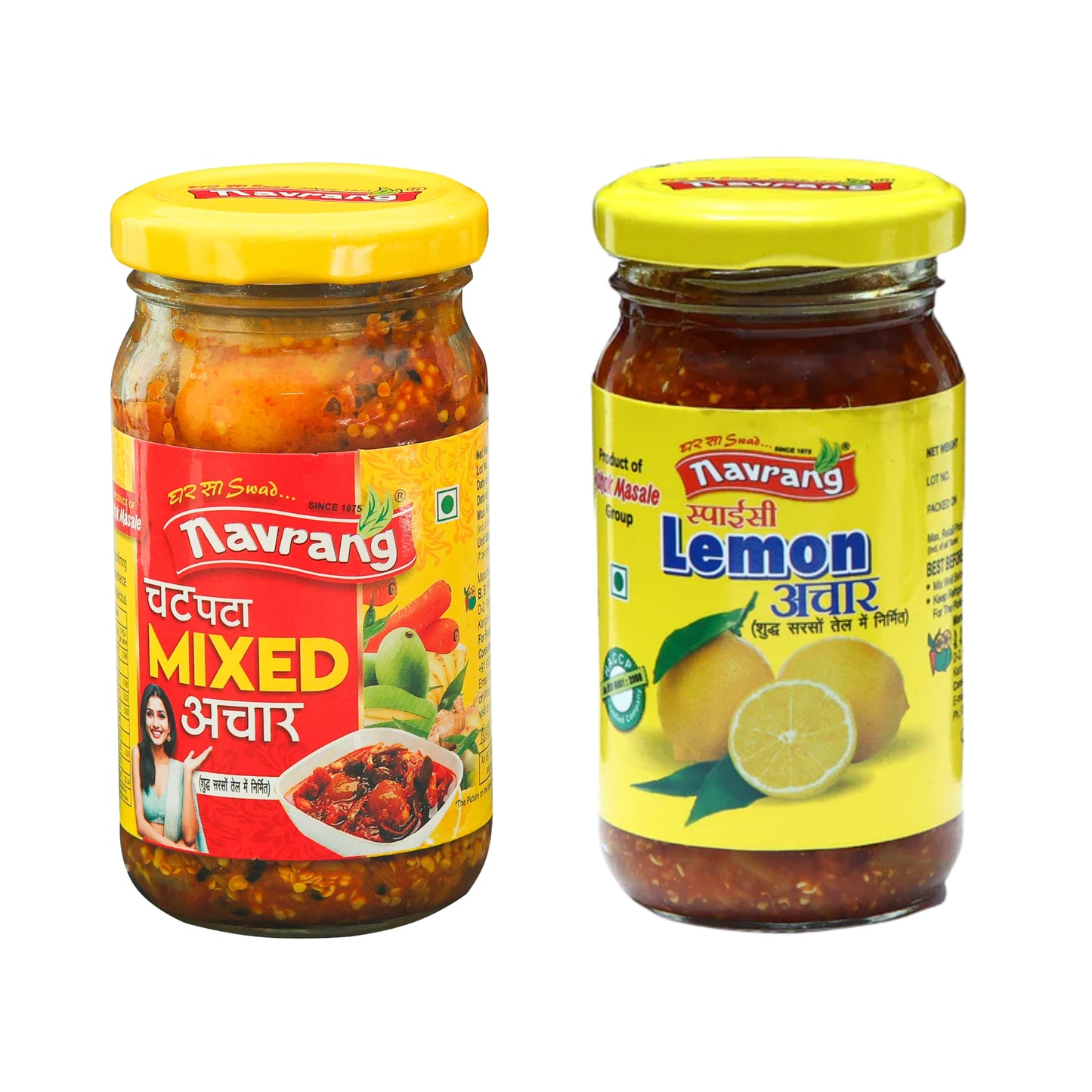 Combo of MIX Pickle 200g & Lemon Pickle 200g