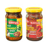 Combo of Mango Pickle 200g - Banarsi Red Stuffed Chili Pickle 200g