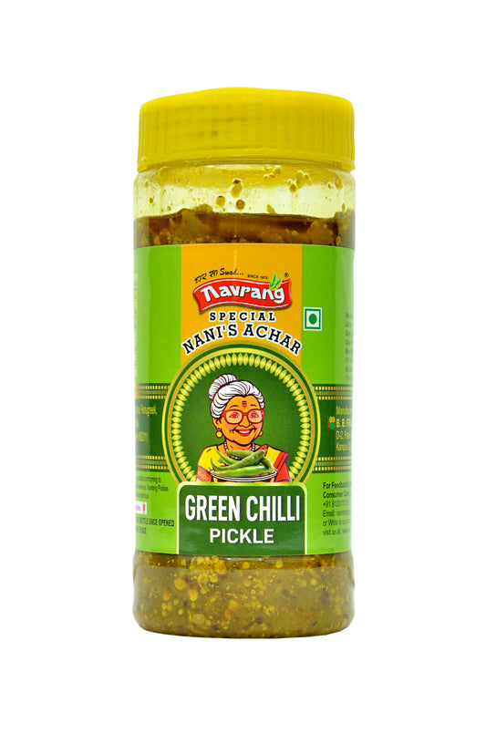 Green Chilly Pickle - 450g Pack