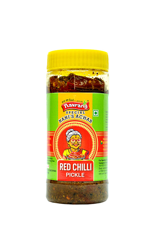 Stuffed Red Chilly Pickle - 450g Pack